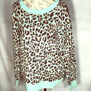 Victoria secret PINK cheetah print sweater